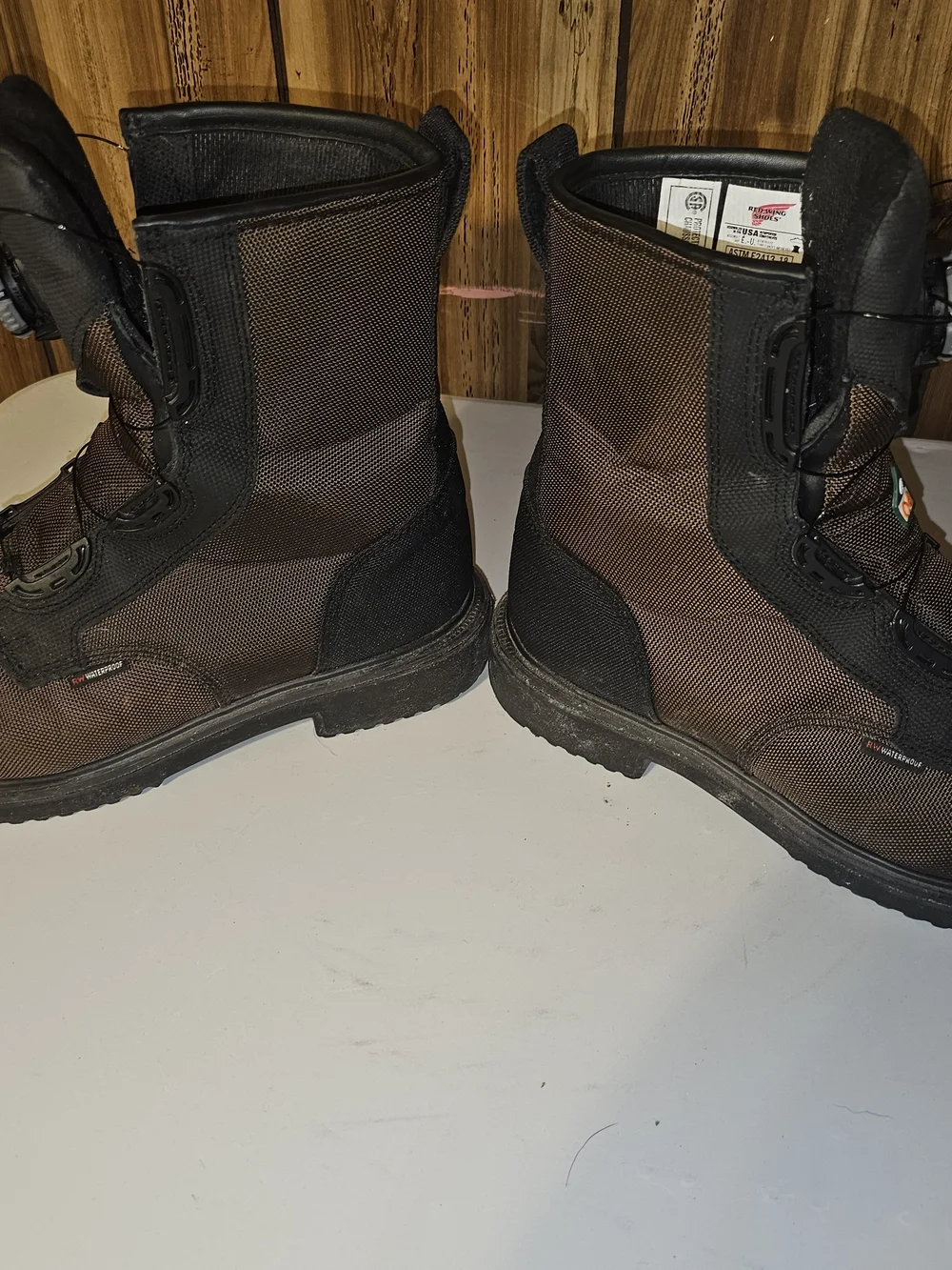 Red Wing Steel Toe Work Boots
